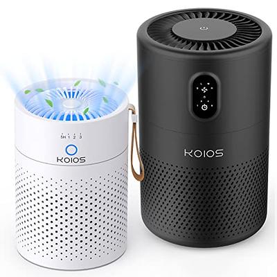 LEVOIT Air Purifiers for Home, HEPA Filter for Smoke, Dust and Pollen in  Bedroom, Ozone Free, Filtration System Odor Eliminators for Office with