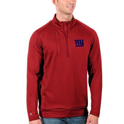 New York Giants Antigua Generation Quarter-Zip Pullover Jacket - Royal