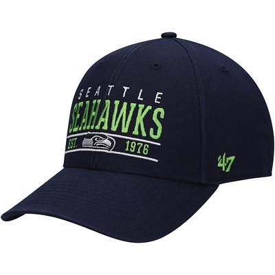 Youth Cream/College Navy Seattle Seahawks Deadstock Snapback Hat