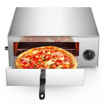 VEVORbrand 12 Wood Fired Pizza Oven, Outdoor Stainless Steel Pizza Oven  with Accessories