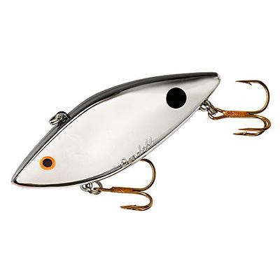 Worden's® Rooster Tail® Original Met Silver Black Lure, Inline Spinnerbait  Fishing Lure, 1/8 oz. Carded Pack