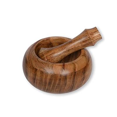 Maxam Mortar and Pestle Set - 5 Inch - Heavy Natural Granite Spice Grinder  Bowl, Herb Crusher, Make Fresh Guacamole at Home - Yahoo Shopping