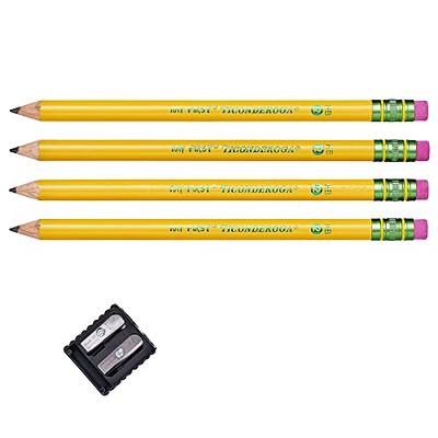 Ticonderoga Wood-Cased Pre-Sharpened Pencils, No 2 HB Soft