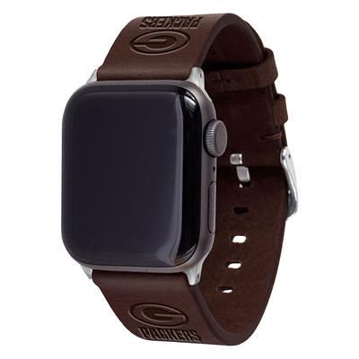 Gametime Green Bay Packers Green Silicone Apple Watch Band(38/40mm M/L). Watch Not included.