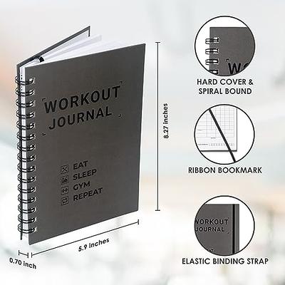 EPEWIZD Food and Fitness Journal Hardcover Wellness Planner