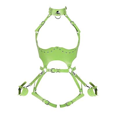 Women Rave Body Chest Harness Waist Belt Caged Bra Festival Dance Club  Party, Black, One Size : : Clothing, Shoes & Accessories