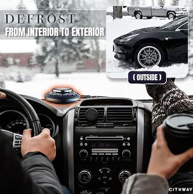 Car Defroster Electromagnetic Molecular Interference Antifreeze Snow  Removal Long-lasting Aromatherapy Molecule Rotating Decor