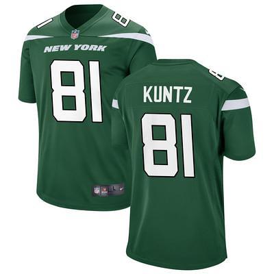 Men's New York Jets Zach Wilson Nike White Game Jersey