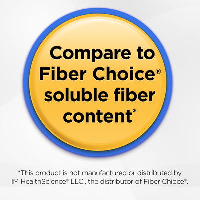 Fiber Choice Prebiotic Fiber, Chewable Tablets, Orange