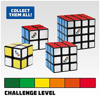 Rubik's, Tiled Trio Bundle 2x2 Mini 3x3 Cube 4x4 Master 3D Puzzle Game  Stress Relief Fidget Toy Travel Gift Set, for Adults & Kids Ages 8 and up