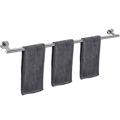 BETHOM Towel Shelf for Bathroom Wall Mounted, 3-Tier Hotel Style Towel Rack  with Towel Bars, Brushed Nickel Towel Racks for Bathroom Lavatory, 16 Inch  - Yahoo Shopping