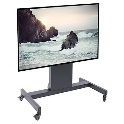 TV Stand With Wheels Height Adjustable 32-65