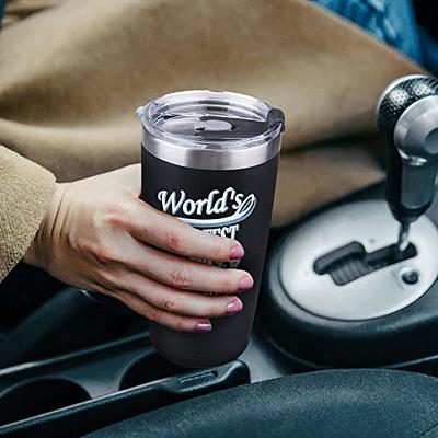 Sipworks Stainless Steel Insulated Coffee Tumbler, 20oz