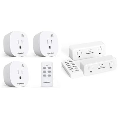 BLACK+DECKER Wireless Remote-Control Outlet, Pack of 3 Outlets, 1 Remote -  Premium Light Switches