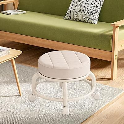 Low Roller Seat Stool Footrest Comfortable 360 Degree Rotating