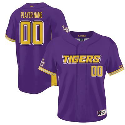 Unisex ProSphere Purple LSU Tigers NIL Pick-A-Player Baseball Jersey