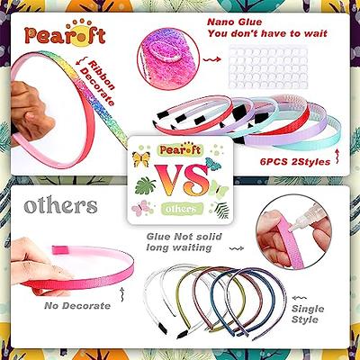 DIY Hair Accessories for Girls Toys Age 6-8, Make Your Own Fashion  Headbands Arts & Crafts Christmas Birthday Gift for Girls 