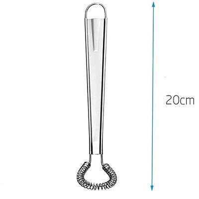 Spring Coil Wire Whisk Hand Mixer Blender Egg Beater Stainless Steel Tool 