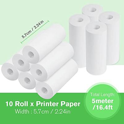 Ainiv 10 Rolls Kids Instant Camera Refill Print Paper, 2.2 x 1inch Camera Print  Paper, BPA-Free Non-Adhesive Smooth Papers, Print Camera Accessories, Zero  Ink Print Paper for Kids Instant Camera - Yahoo