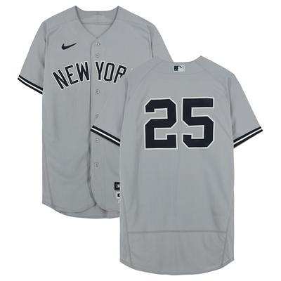 Gleyber Torres New York Yankees Game-Used #25 Gray Jersey vs. Cincinnati  Reds on May 21, 2023 - 1-4, HR, RBI, R - Yahoo Shopping