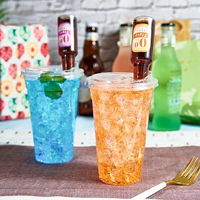 Lilymicky [50 PACK] 20 oz Clear Plastic Cups With Strawless Sip Lids,  Disposable Plastic Cups With Sip Through Lids for Ice Coffee, Smoothie,  Slurpee, or Any Cold Drinks - Yahoo Shopping