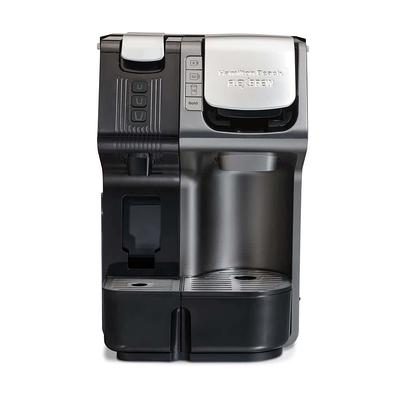 Hamilton Beach Commercial 46111 5 Cup Compact Coffee Maker w/ Programmable  Clock & Glass Carafe Black 2 Per Case Price Per Each