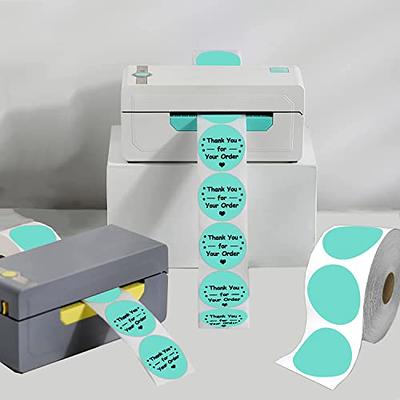 2 inch Valentine's Day Personalized Labels Round Aqua Direct Thermal Labels  Circle Color-Code Dot Labels for Thermal Label Printer Color Coding Dot  Shipping Label Printer 500 Pcs Per Roll - Yahoo Shopping