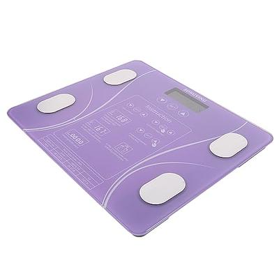 Healeved Digital Scales for Body Weight Intelligent Weight Scale Bathroom  Scale Body Weight Scale Electronic Scale Weight Scales Battery Monitor  Analyzer Body Fat Scale Purple - Yahoo Shopping