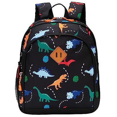 JinBeryl Toddler Backpack for Boys, 12 Inch Kids Dinosaur Backpack for  Preschool or Kindergarten, Black - Yahoo Shopping