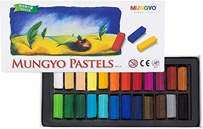 MUNGYO Non-toxic Watercolors Crayons 24 Colors Assorted Set