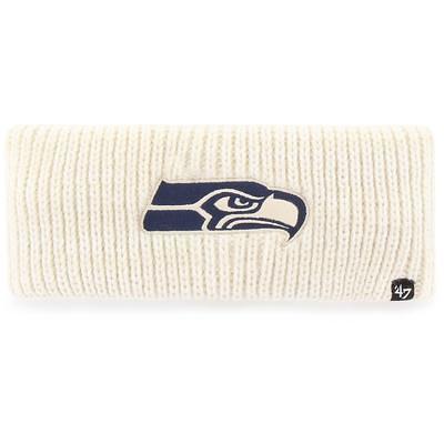 Women's '47 Black Seattle Seahawks Serengeti Beanie with Pom