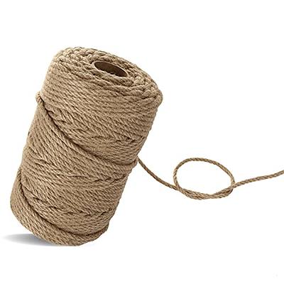 Zakous 3mm Natural Jute Twine, Refill Twine for Zakous Rope