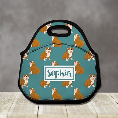 Personalized Lunch Totes Custom Lunch Box Monogram Lunch 
