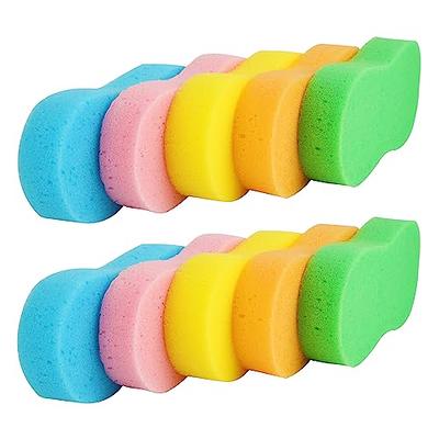 Individually Wrapped Sponges, 100 Pack Kitchen Dishwashing Sponge Bulk,  Non-Scratch Scrubbers, Sponges for Cleaning Kitchen, Bathroom, and  Household