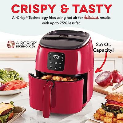 The Dash Tasti-Crisp air fryer makes cooking for 2 quick and easy