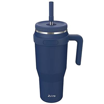 Mighty Mug Plastic Travel Mug, No Spill Double Wall Tumbler, Cold/Hot,  Cup-Holder Friendly, Dishwasher Safe, (Black, 12oz)