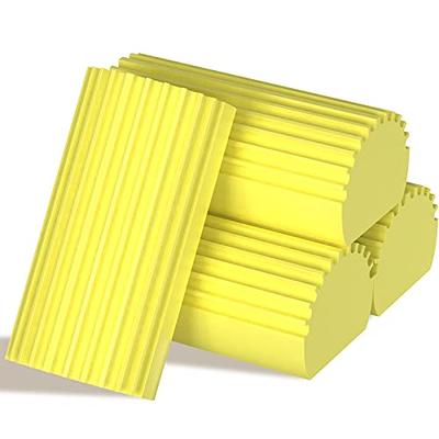 COBETE Magic Cleaning Sponge Eraser, 4pack Reusable Dusting Sponge for  Blinds, Glass, Baseboards, Radiators, Window Tracks (Multi Color)