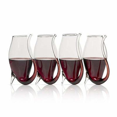 Devilish Stemware Sets : Wine Glass with a Straw