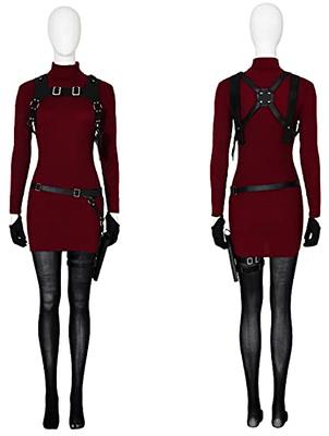 Game Resident Evil 2 Ada Wong Cosplay Costume Halloween Party Suit