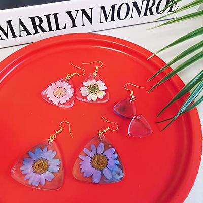 Resin Earring Mold, Jewelry Earring Silicone Molds for Epoxy Resin Casting,  Resin Hoop Earrings Mould for DIY Jewelry 