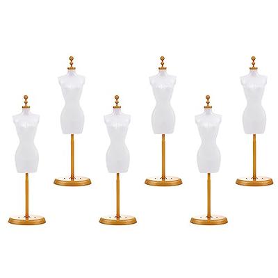 Adjustable Dress Form Mannequin - 6pcs Doll Clothes Mannequin