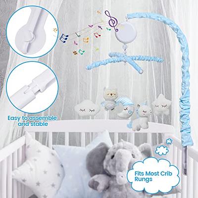 Baby Crib Mobile, Nursery Mobile for Crib with Music Motor Spinner, Musical  Crib Toys for Infants 0-6 Months Girls and Boys, Crib Mount Mobiles with 36  lullabies, Blue - Yahoo Shopping