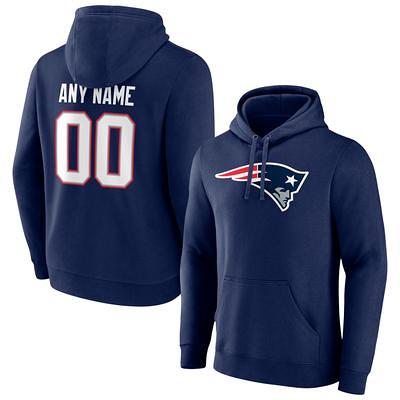 Men's Fanatics Branded Navy New England Patriots Team Authentic Personalized  Name & Number Pullover Hoodie - Yahoo Shopping