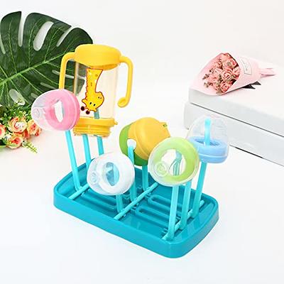 Baby Bottle Drying Rack Portable Bottle Dryer Holder Nipples Cups