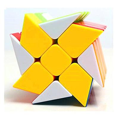  TANCH Fluorescent Pyramid Speed Cube Glow in The Dark Triangle  Cubes Puzzle Luminous Magic Cubes Blue : Toys & Games