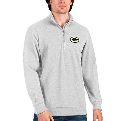 Men's Green Bay Packers Green/Heathered Gray Big & Tall Team Logo Pullover  Hoodie