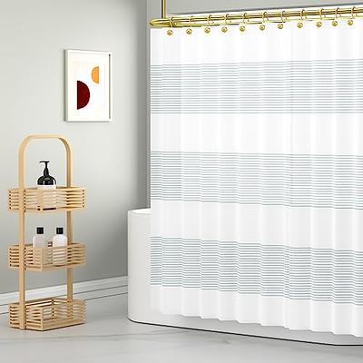  White Shower Curtain Hooks, Shower Curtain Hooks, Stainless  Steel Shower Curtain Rings For Bathroom, 12 PCS Shower Rings For Curtain, Decorative  Shower Hooks For Shower Curtain