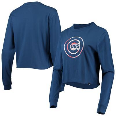 Women's New Era Red Washington Nationals Baby Jersey Cropped Long Sleeve T- Shirt - Yahoo Shopping