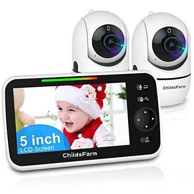 Hellobaby Baby Monitor Con Cámara Y Audio, 4 Ips Video Baby