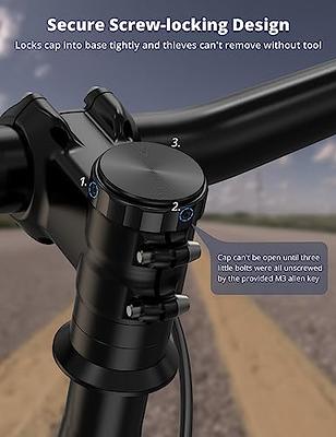  EFEALL AirTag Bike Mount for Air Tag, Anti-Theft